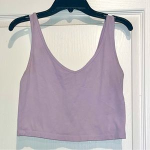 light purple tank top